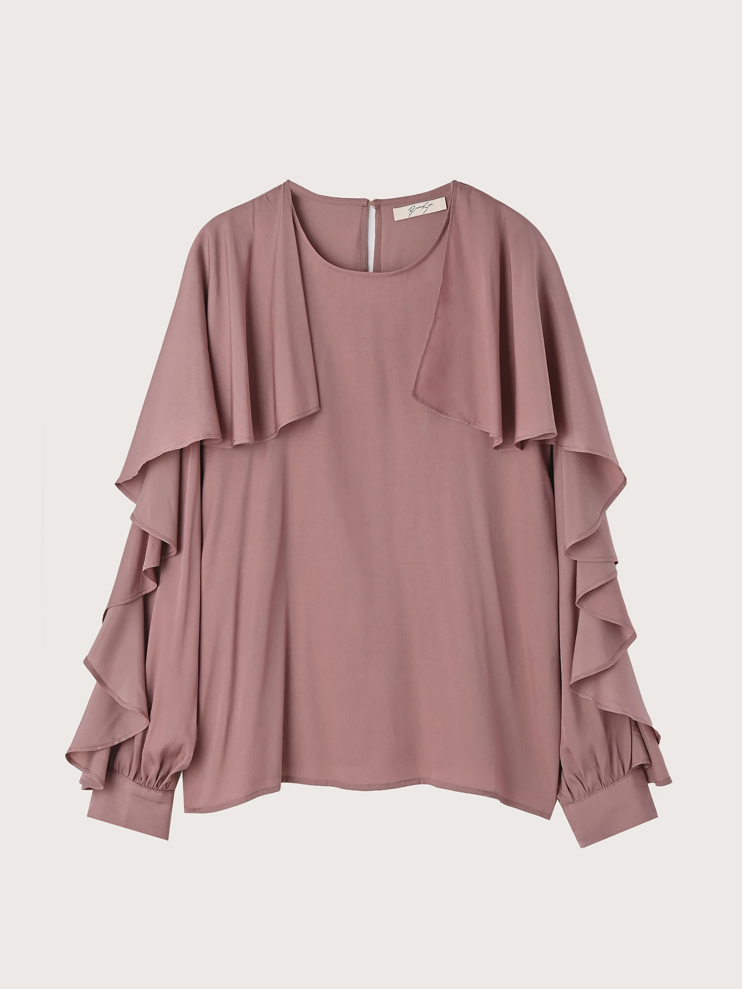 サイドフリルブラウス / Brown&Street（ブラウンアンドストリート）のシャツ・ブラウス通販 | Brown&Street ONLINE