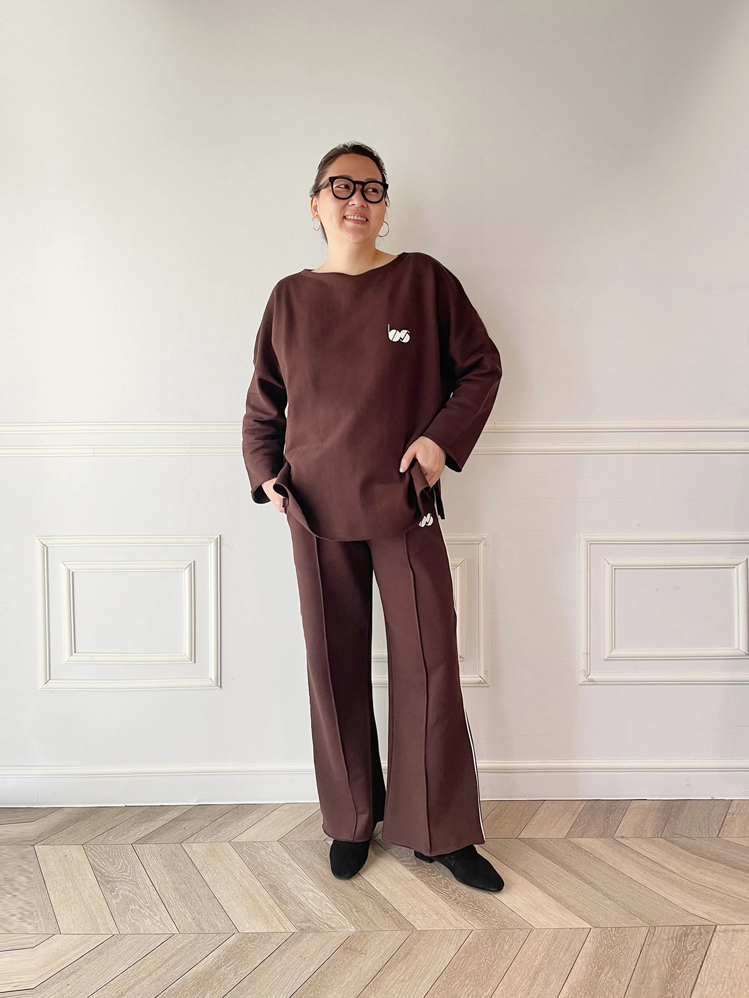 bs裏毛スウェットパンツ【セットアップ対応】 / Brown&Street