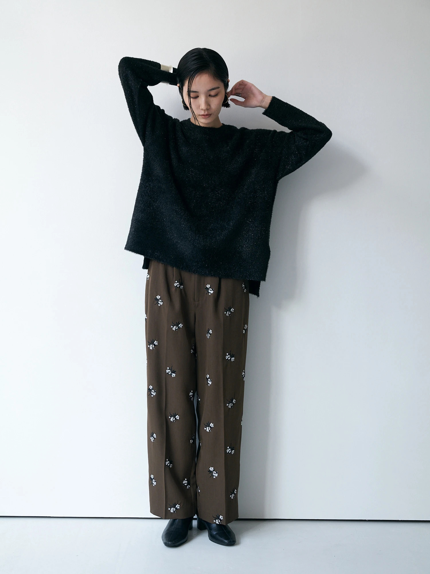 ☆NASERI☆さま 新品！スコットクラブ　ブラック　ラメニット他1点 ソフトタッチラメニット / Brown&Street（ブラウンアンドストリート