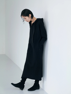 Brown&Street(ブラウンアンドストリート) |リラクシーフーディーニットワンピース