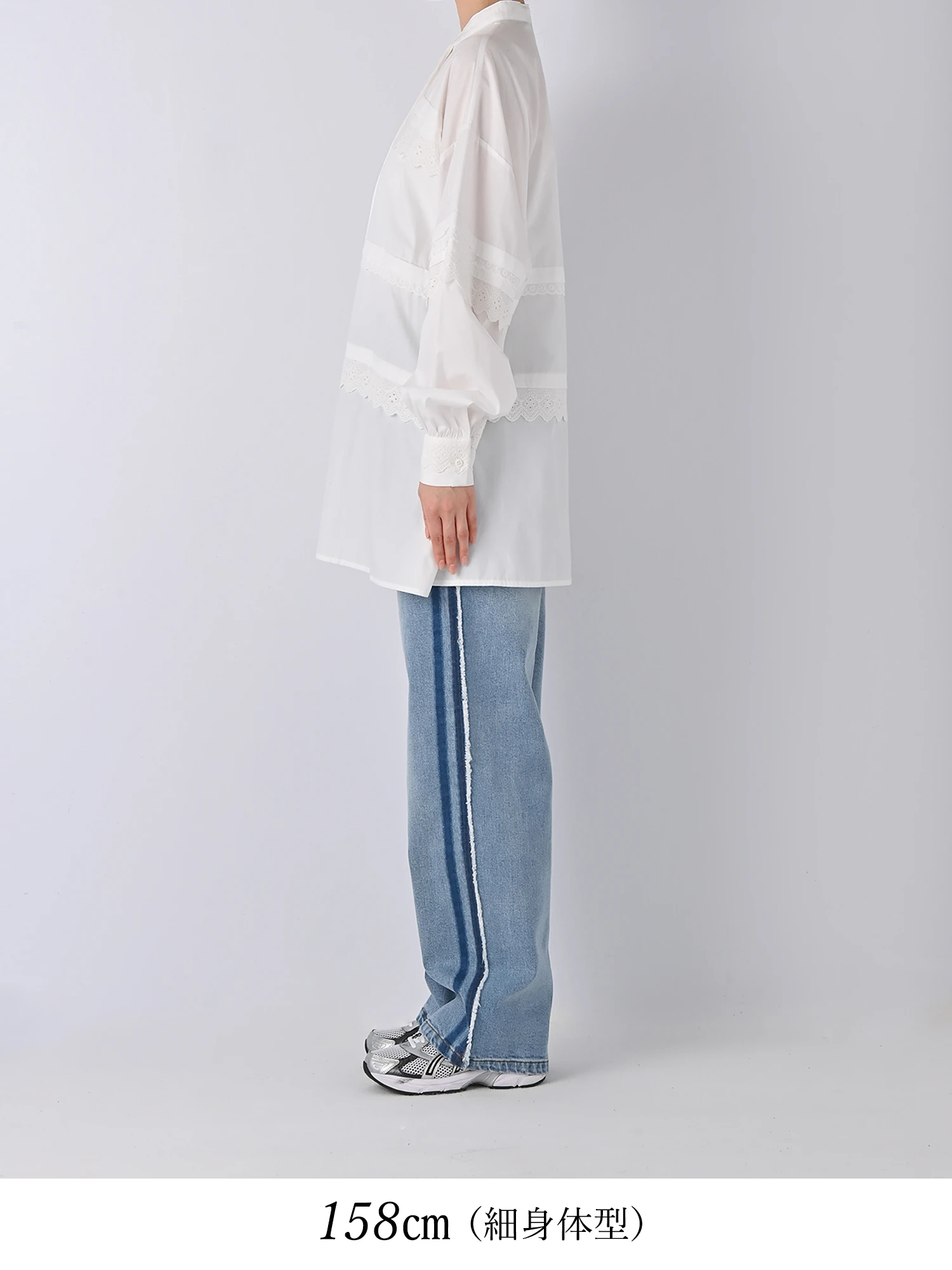 オーバーサイズレースシャツ / Brown&Street（ブラウンアンド