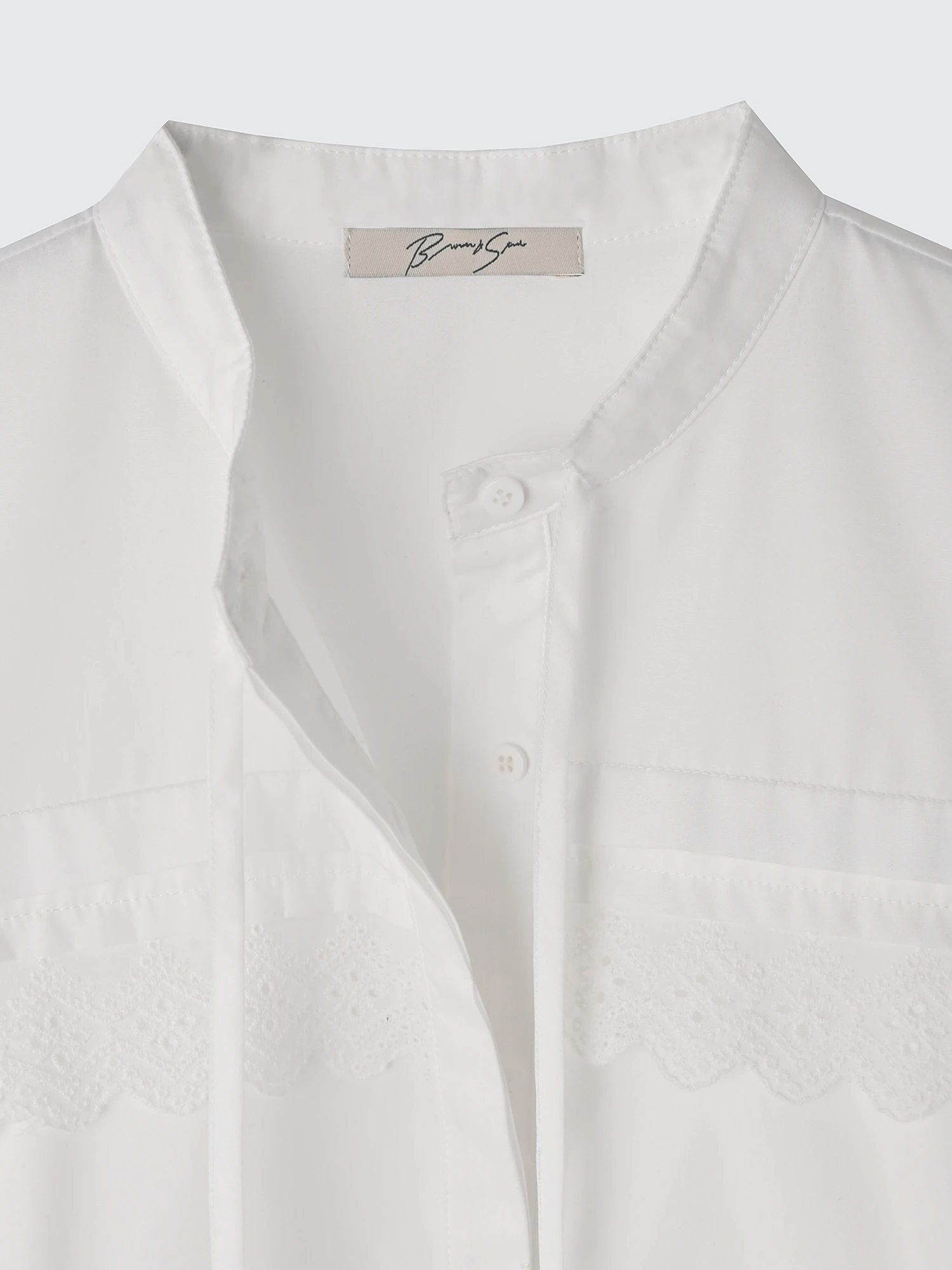 オーバーサイズレースシャツ / Brown&Street（ブラウンアンド