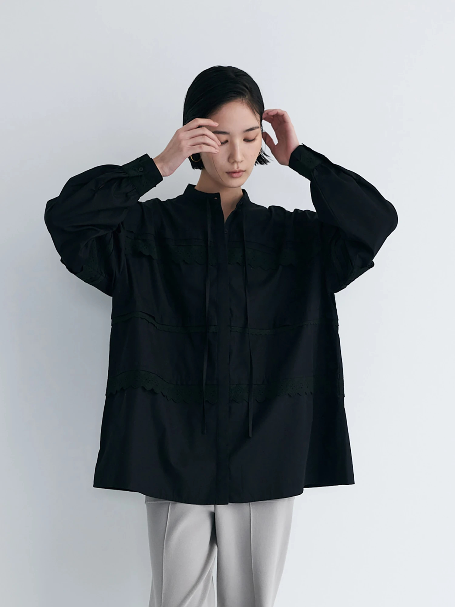 deres デレス　プルオーバーシャツ ブラウン　新品・未使用 deres デレス プルオーバーシャツ ブラウン 新品・未使用 18th