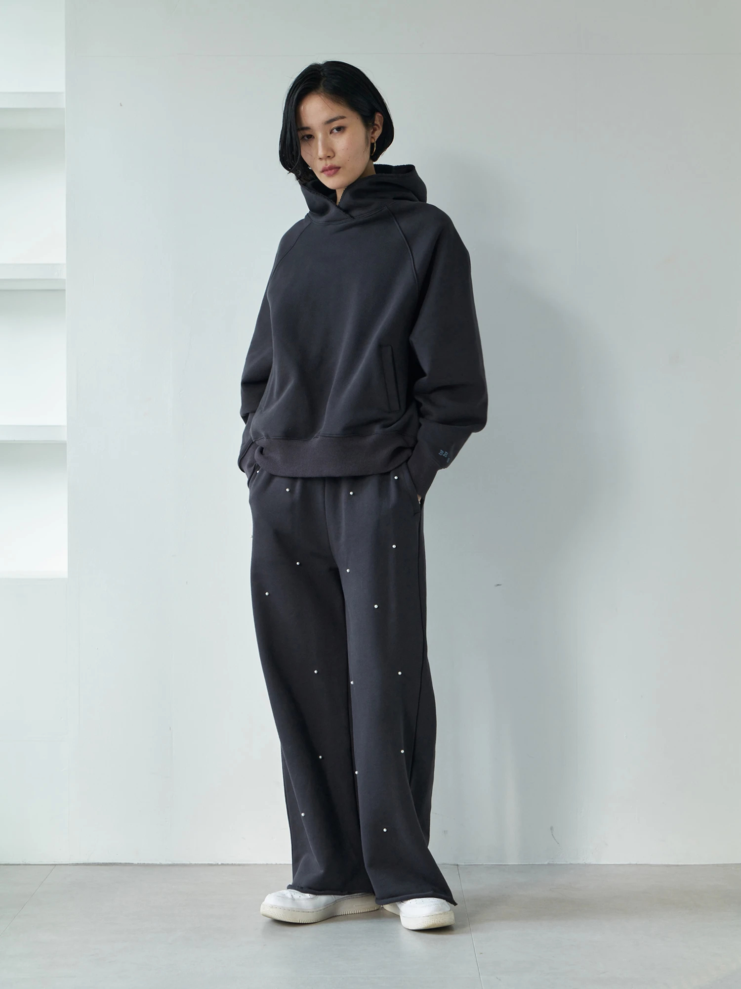 【完売品】Bruna pants set up black ボトムスのみ SALE 30%OFF】[7719]BRU NA BOINNE(ブルーナボイン) トリスタンパンツ