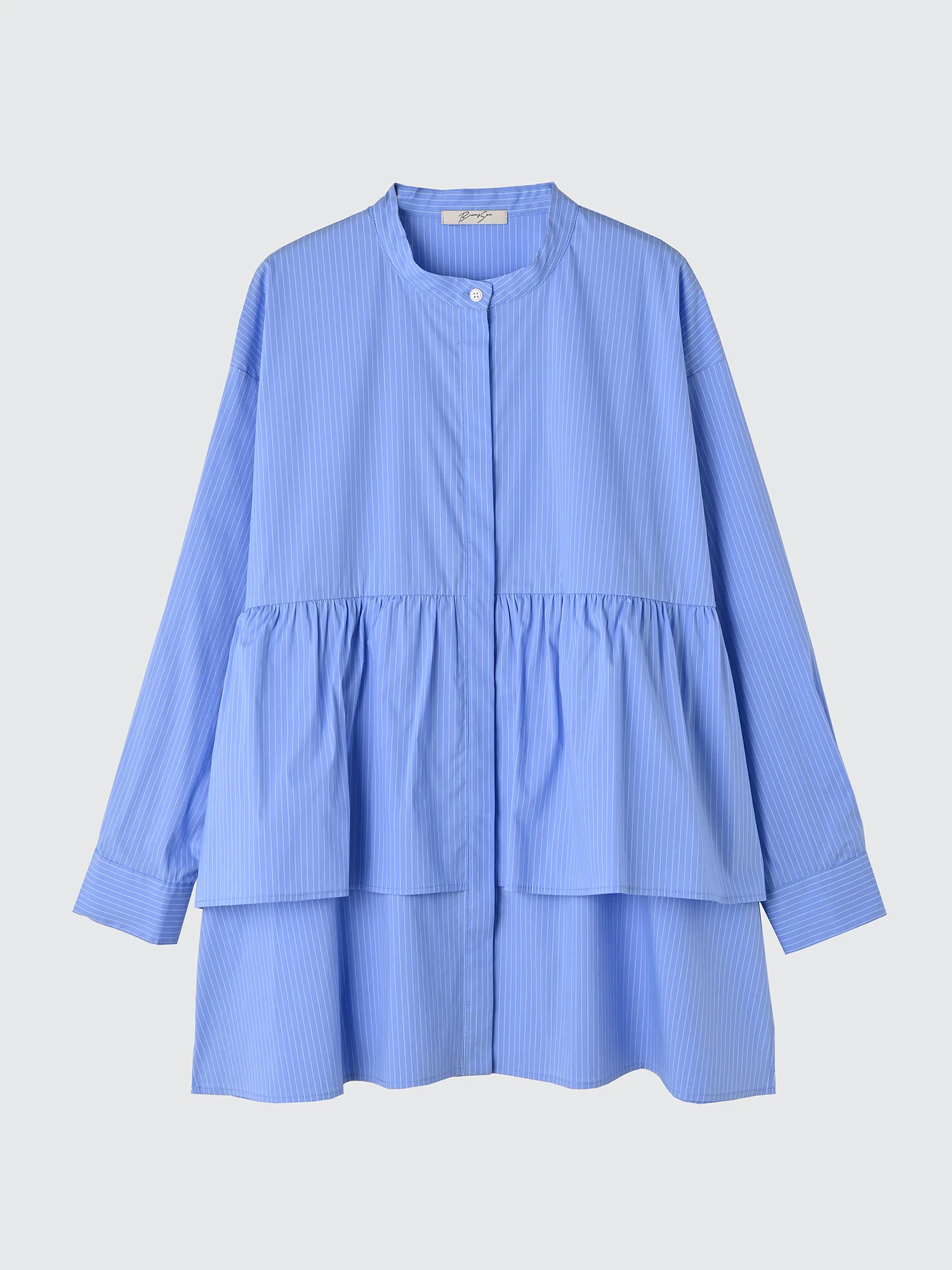 SNIDEL - ストライプティアードブラウス♥︎ ストライプティアードシャツ / Brown&Street（ブラウンアンド