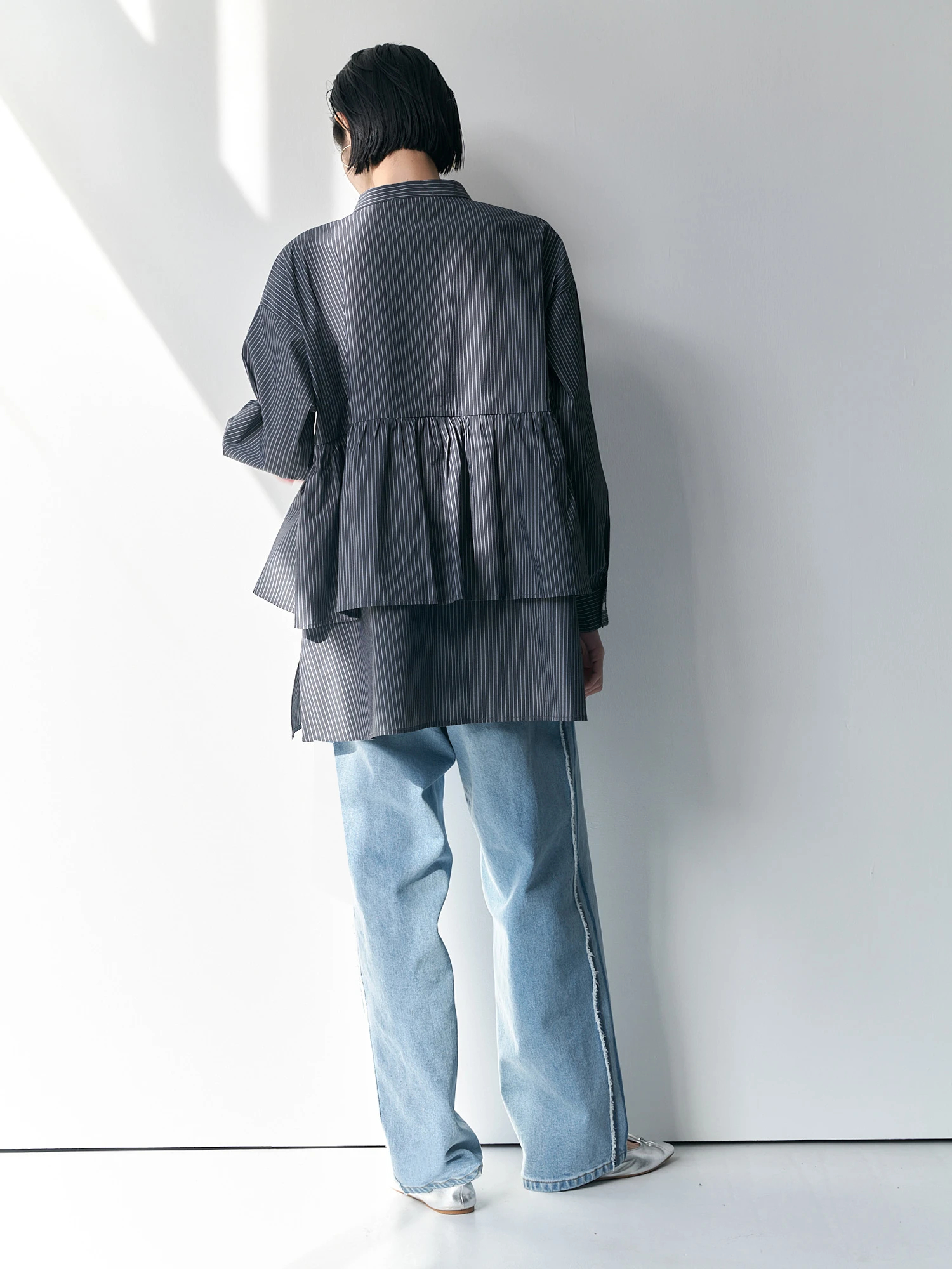 Brown and Street ストライプティアードシャツ ストライプティアードシャツ / Brown&Street（ブラウンアンド