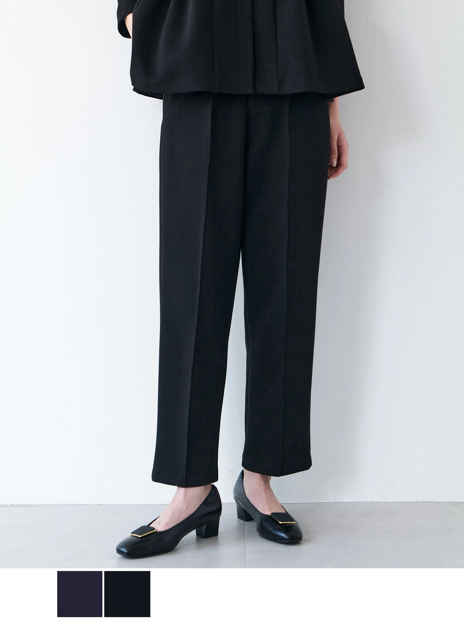 ストレッチポンチテーパードパンツ【セットアップ対応