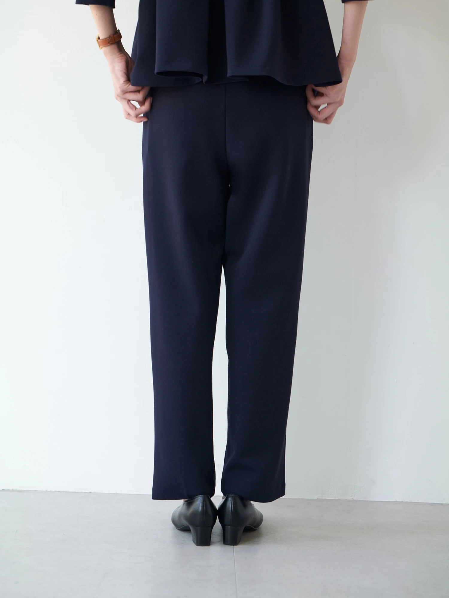 ストレッチポンチテーパードパンツ【セットアップ対応