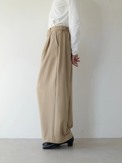 Brown&Street(ブラウンアンドストリート) |エフォートレスワイドパンツ【セットアップ対応】