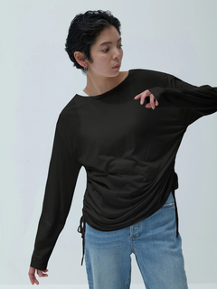 Brown&Street(ブラウンアンドストリート) |ドロストギャザーカットソー