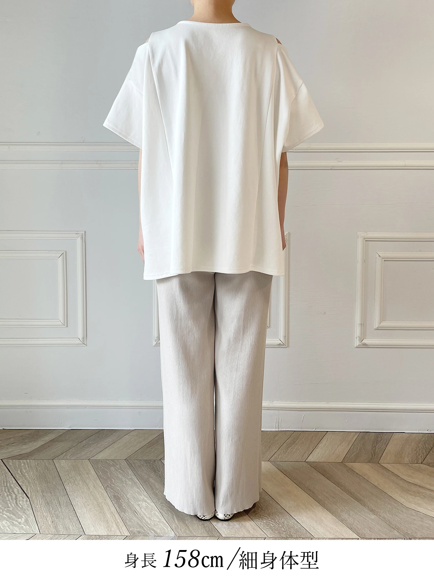 tシャツ カッティングショルダーカットソー レディース カッティングショルダーカットソー / Brown&Street（ブラウン