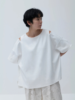 Brown&Street(ブラウンアンドストリート) |カッティングショルダーカットソー