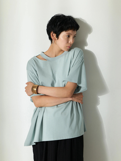 Brown&Street(ブラウンアンドストリート) |ネックデザインTシャツ