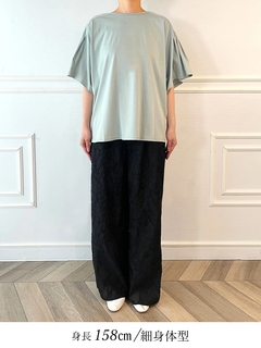 Brown&Street(ブラウンアンドストリート) |ショルダータックTシャツ