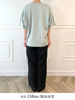 Brown&Street(ブラウンアンドストリート) |ショルダータックTシャツ