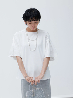 Brown&Street(ブラウンアンドストリート) |ショルダータックTシャツ