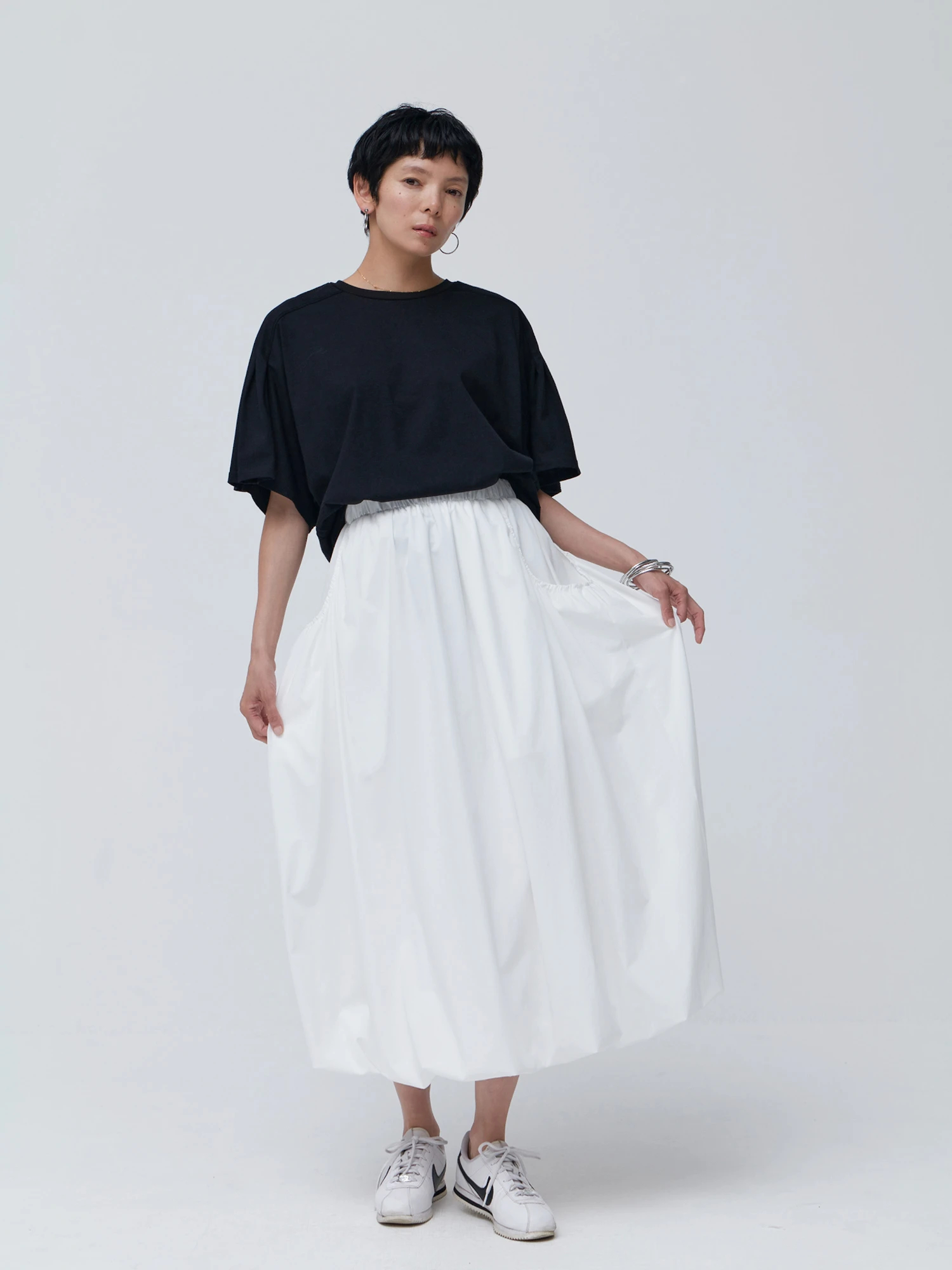 ラウンドポケットバルーンスカート / Brown&Street（ブラウンアンド