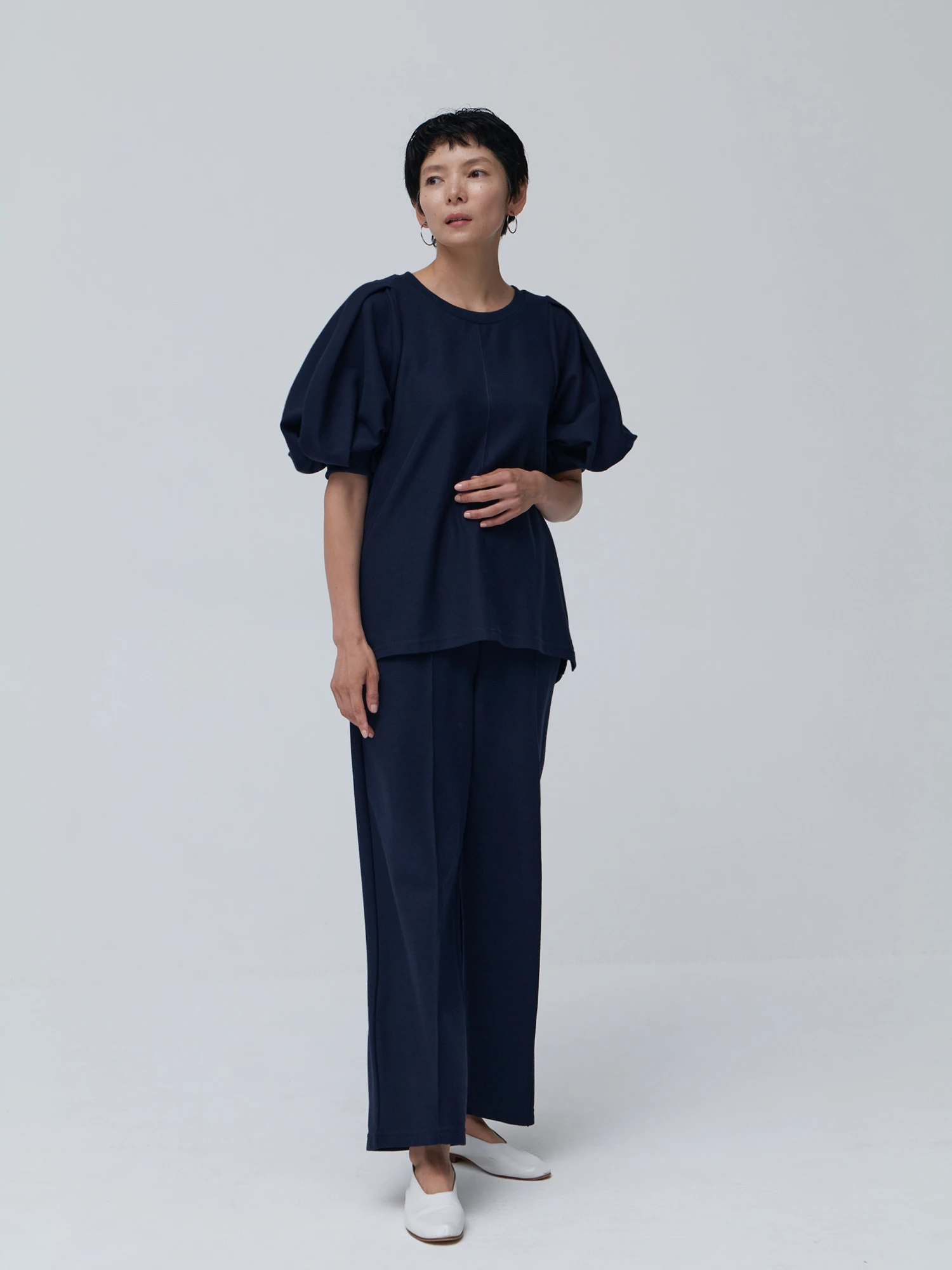 tシャツ 「Daily Luxe」パフスリーブトップス レディース Daily Luxe】パフスリーブトップス / Brown&Street（ブラウン