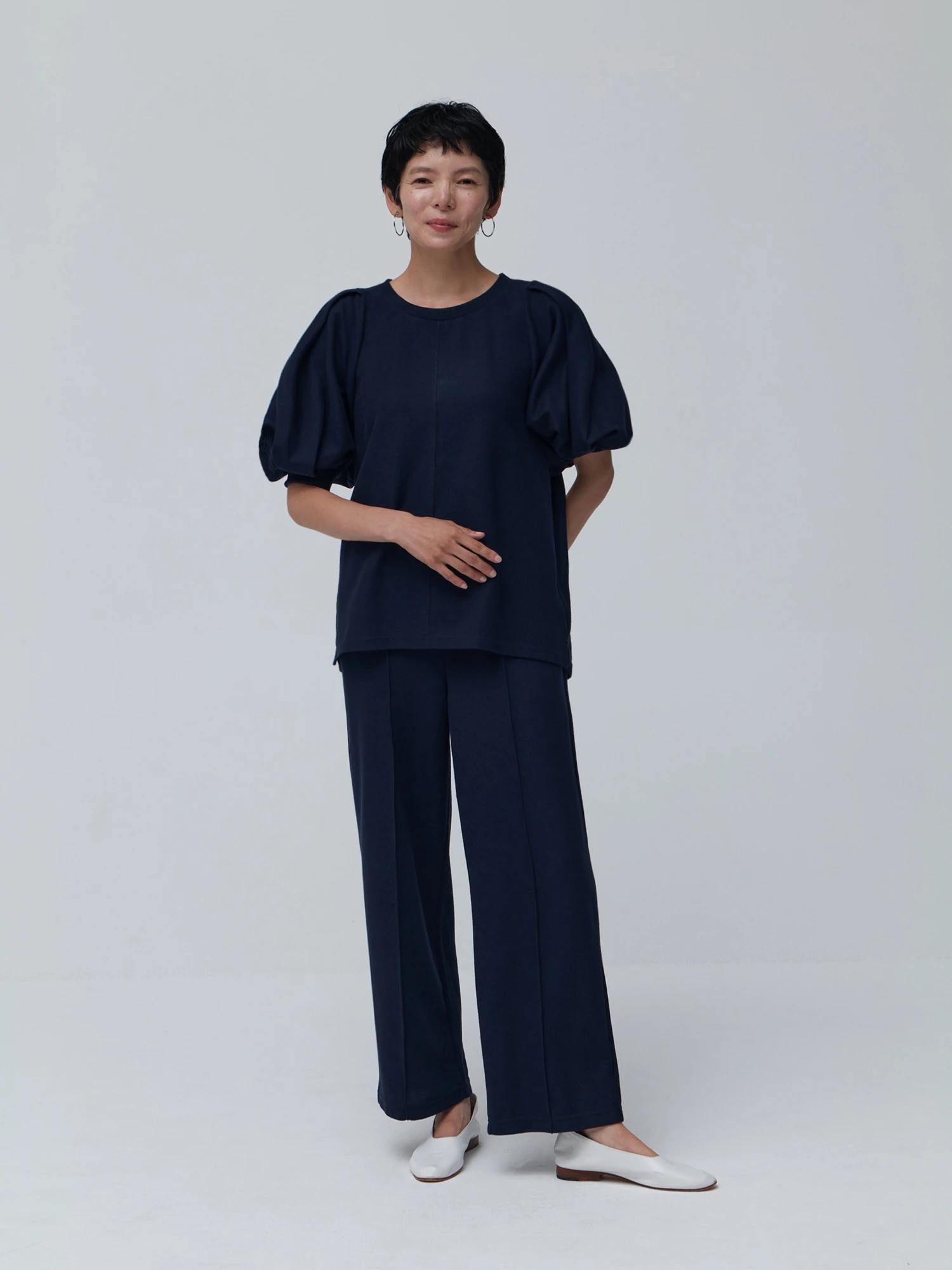 MUSE de Deuxieme Classe パフスリーブ トップス　タグ付き Daily Luxe】パフスリーブトップス / Brown&Street（ブラウン