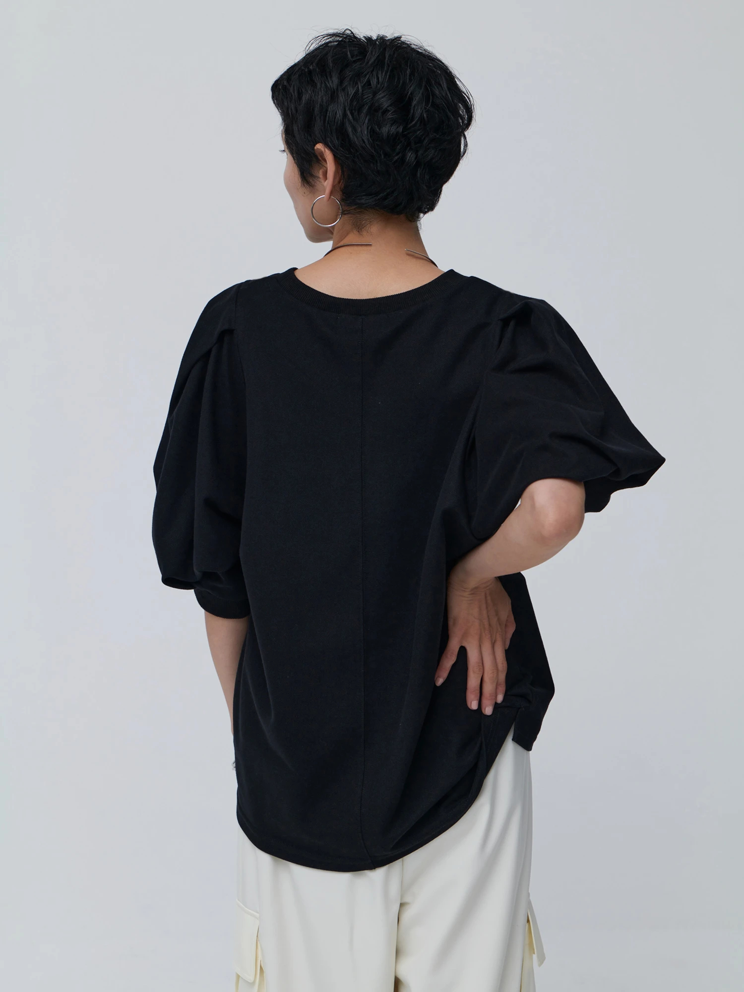 tシャツ 「Daily Luxe」パフスリーブトップス レディース Daily Luxe】パフスリーブトップス / Brown&Street（ブラウン