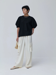 Brown&Street(ブラウンアンドストリート) |【Daily Luxe】パフスリーブトップス