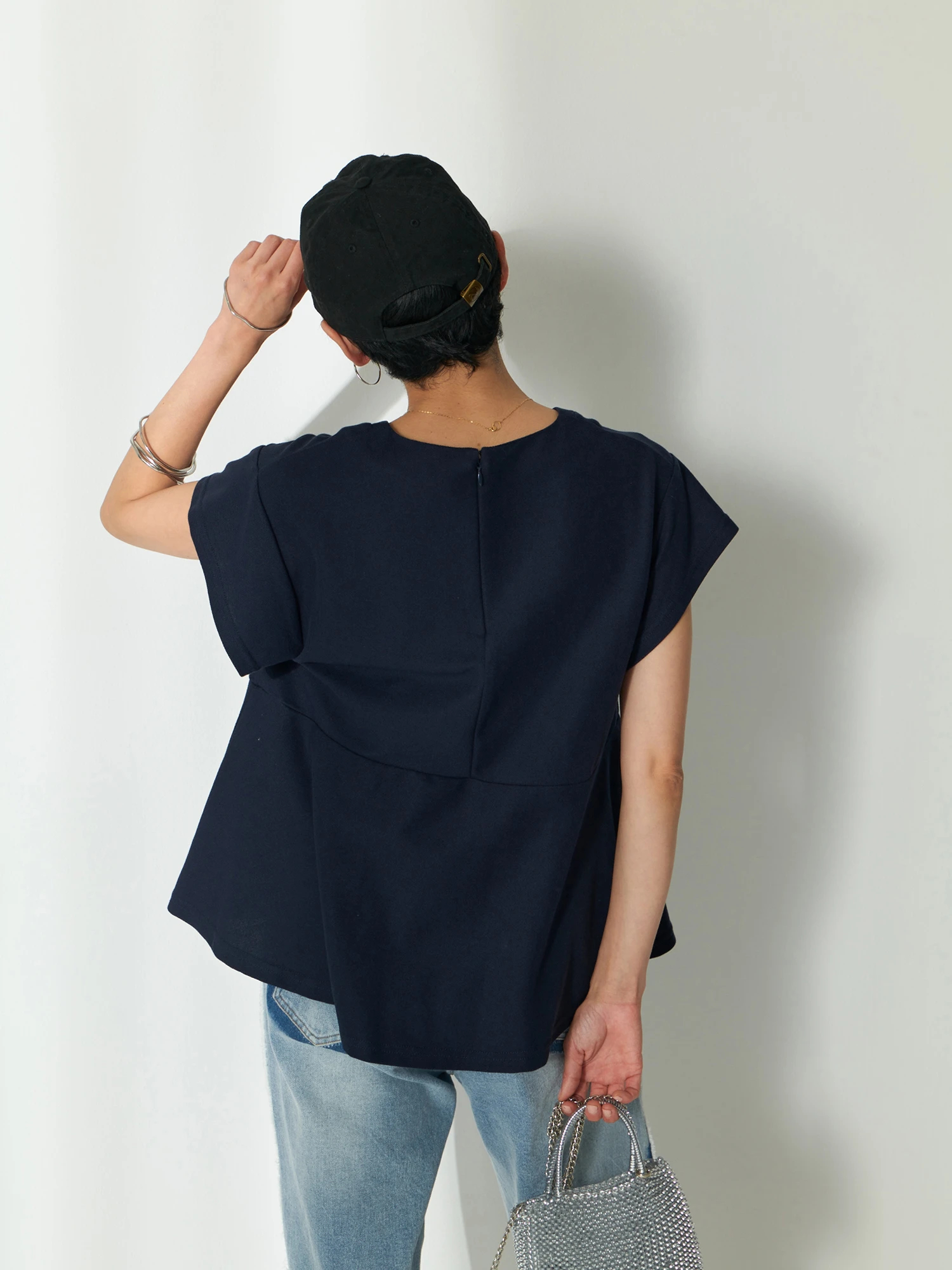 tシャツ 「Daily Luxe」ペプラムトップス レディース Daily Luxe】ペプラムトップス / Brown&Street（ブラウンアンド