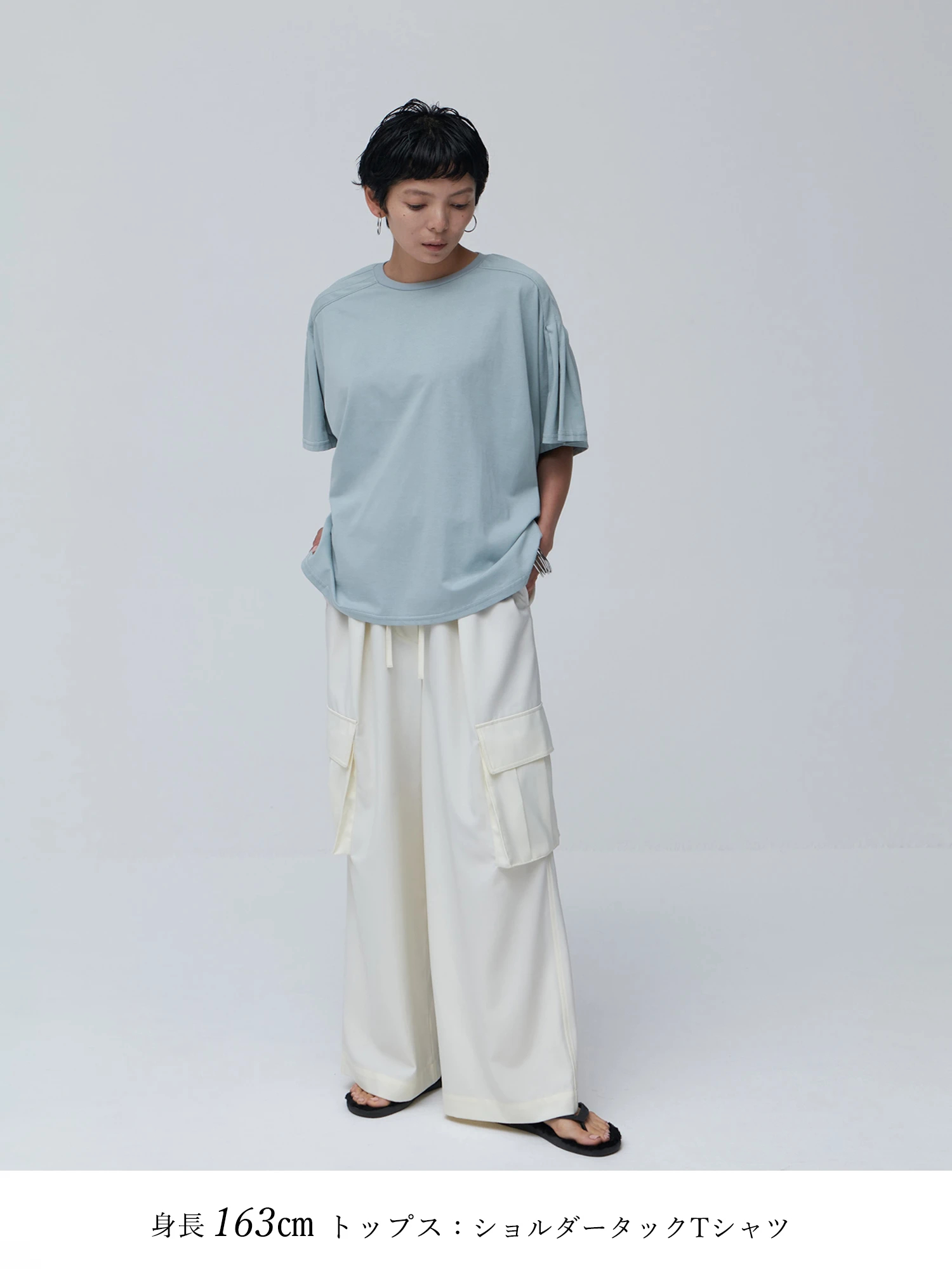 SEIRA×LAGUA VOLUME カーゴパンツ グレー LAGUA GEM | SEIRA×LAGUA VOLUME カーゴ (パンツ ) |SHEL'TTER