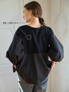 Brown&Street(ブラウンアンドストリート) |バックカットコンビトップス