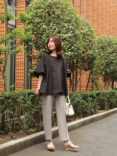 Brown&Street(ブラウンアンドストリート) |バックカットコンビトップス