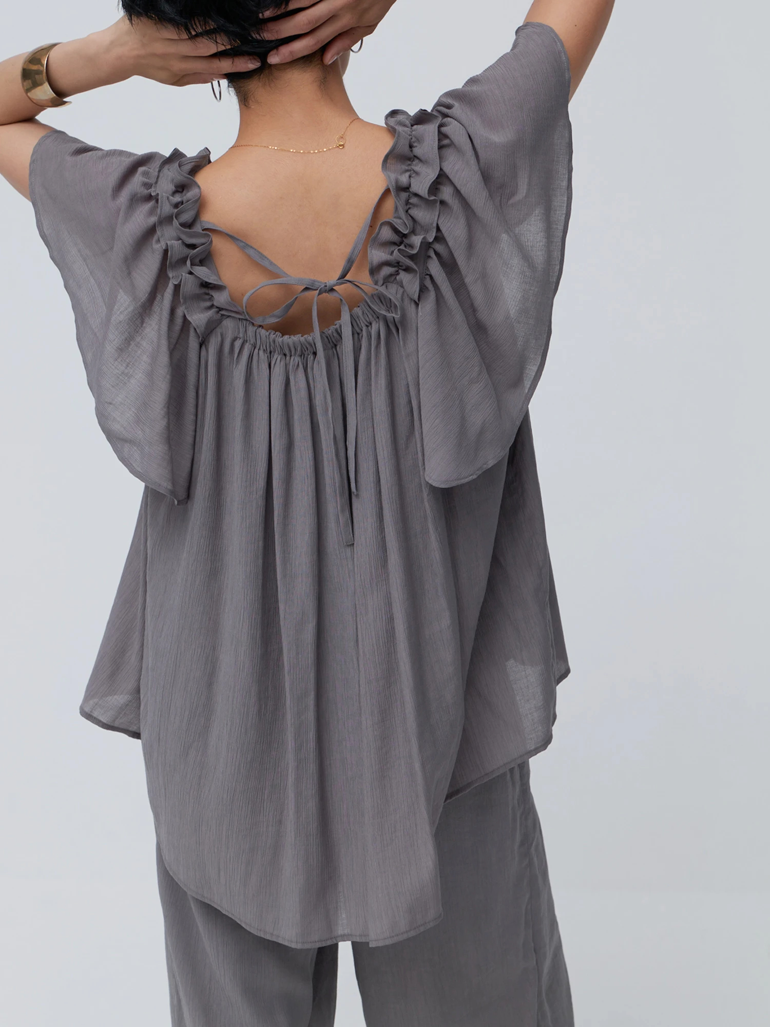 ギャザーベアトップス　グレー trim_ofgrc_item901194dc6a6911e