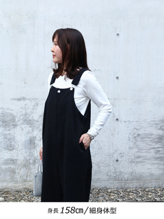 Brown&Street(ブラウンアンドストリート) |ジャガードフラワーオーバーオール