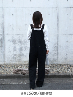 Brown&Street(ブラウンアンドストリート) |ジャガードフラワーオーバーオール