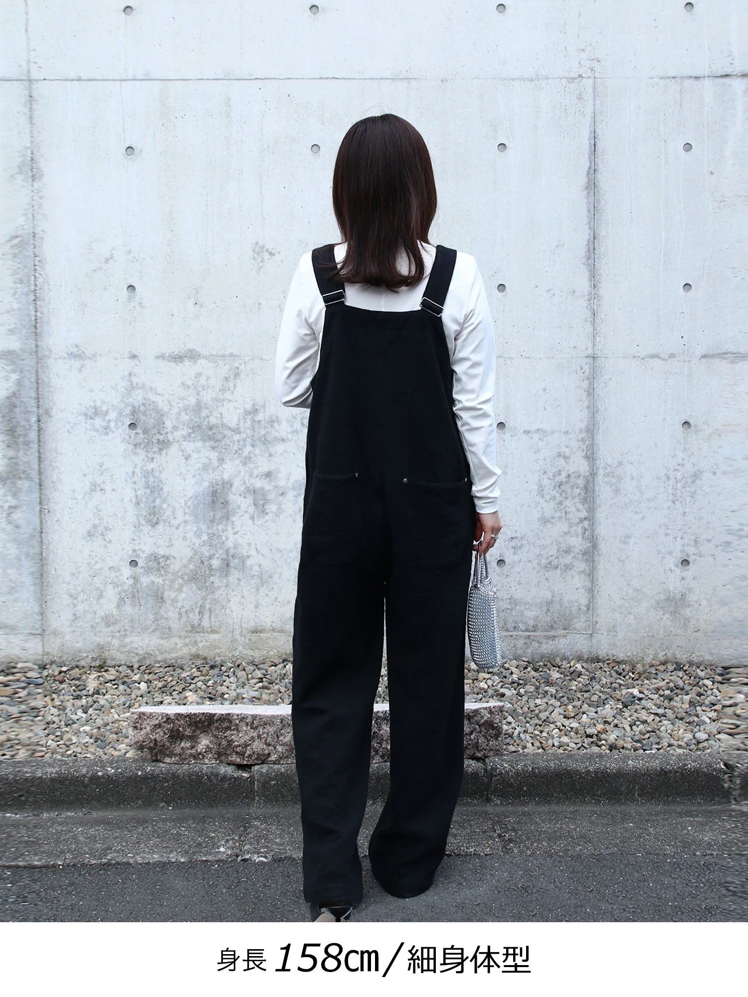 ジャガードフラワーオーバーオール / Brown&Street（ブラウン