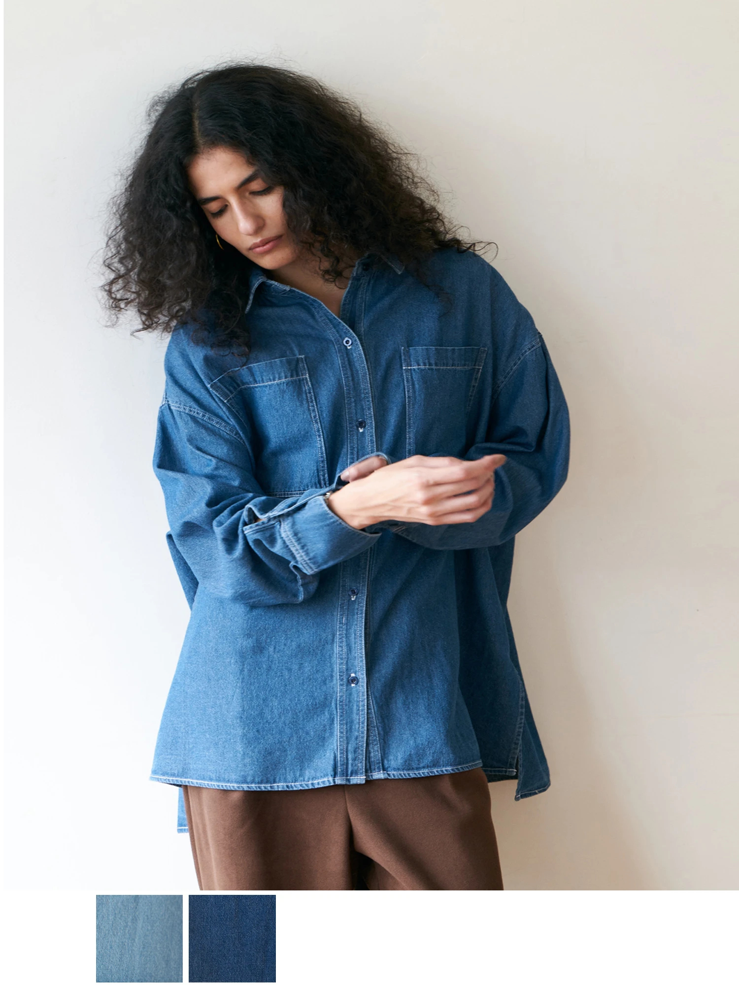 ベストセラー】デニムシャツ2 / Brown&Street（ブラウンアンド