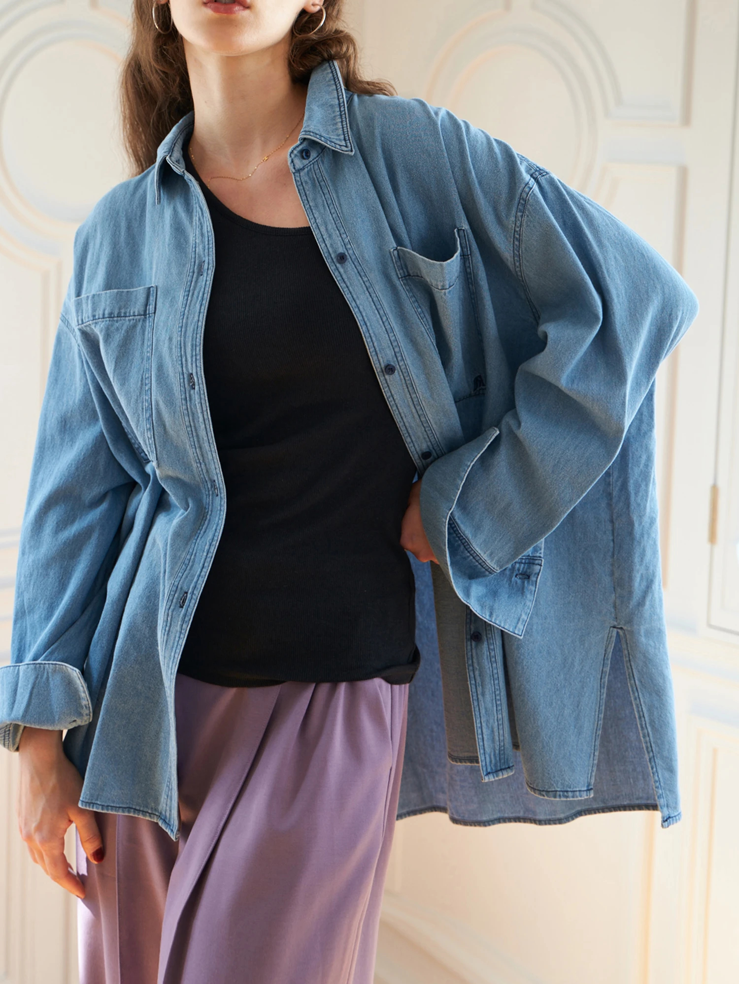 ベストセラー】デニムシャツ2 / Brown&Street（ブラウンアンド