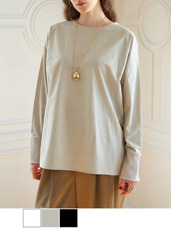BrownandStreet ブラウンアンドストリート ストライプ ブラウス ストライプクロップドシャツ / Brown&Street（ブラウンアンド