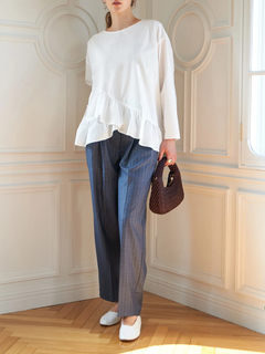 Brown&Street(ブラウンアンドストリート) |ピンストライプイージーパンツ