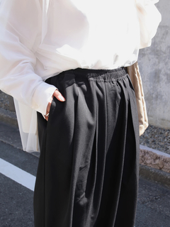 Brown&Street(ブラウンアンドストリート) |ゴムタックパンツ