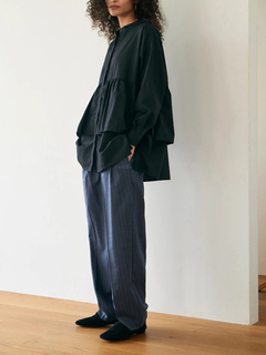 Brown&Street(ブラウンアンドストリート) |プレーンティアードシャツ