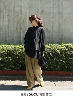 Brown&Street(ブラウンアンドストリート) |プレーンティアードシャツ