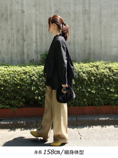 Brown&Street(ブラウンアンドストリート) |プレーンティアードシャツ