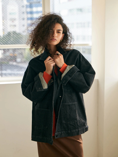 Brown&Street(ブラウンアンドストリート) |【大人っぽい/体型カバー】オーバーサイズデニムジャケット