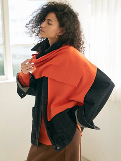 Brown&Street(ブラウンアンドストリート) |【大人っぽい/体型カバー】オーバーサイズデニムジャケット