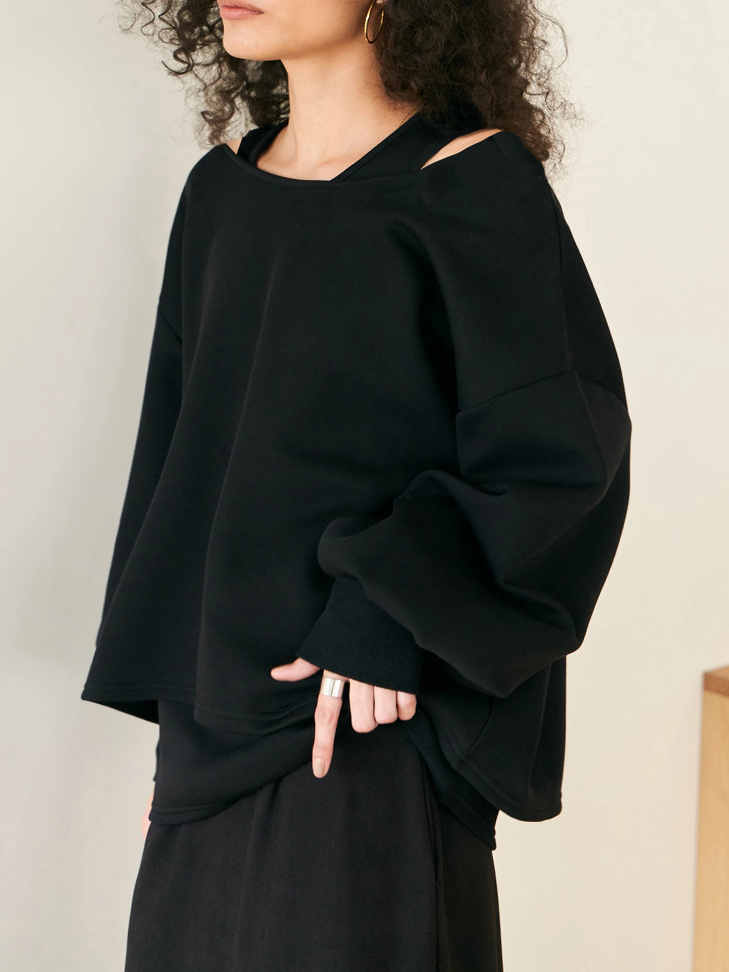 簡単×着映えセット】2ピースポンチトップス / Brown&Street（ブラウン