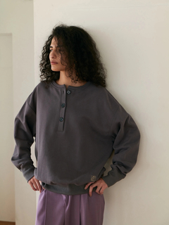 Brown&Street(ブラウンアンドストリート) |【きれいめ顔のカジュアル】ヘンリーネックスウェット