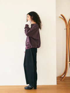 Brown&Street(ブラウンアンドストリート) |【きれいめ顔のカジュアル】ヘンリーネックスウェット