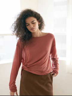 Brown&Street(ブラウンアンドストリート) |【お客様の声から生まれた】ライトシアークルーネック