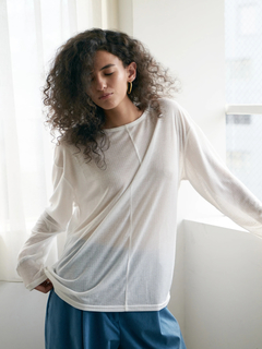 Brown&Street(ブラウンアンドストリート) |【お客様の声から生まれた】ライトシアークルーネック