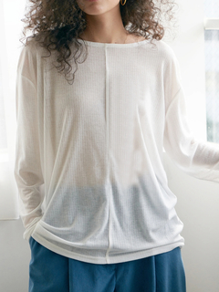 Brown&Street(ブラウンアンドストリート) |【お客様の声から生まれた】ライトシアークルーネック