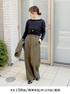 Brown&Street(ブラウンアンドストリート) |【お客様の声から生まれた】ライトシアークルーネック